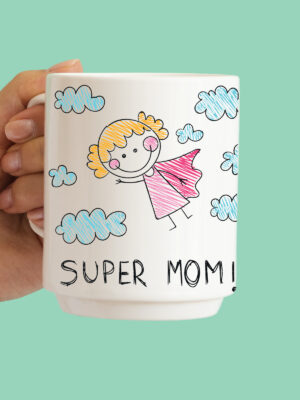 Tazza "Super mom!"