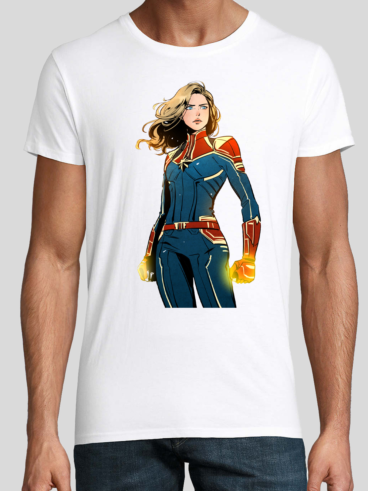 T-shirt "Capitan Marvel"