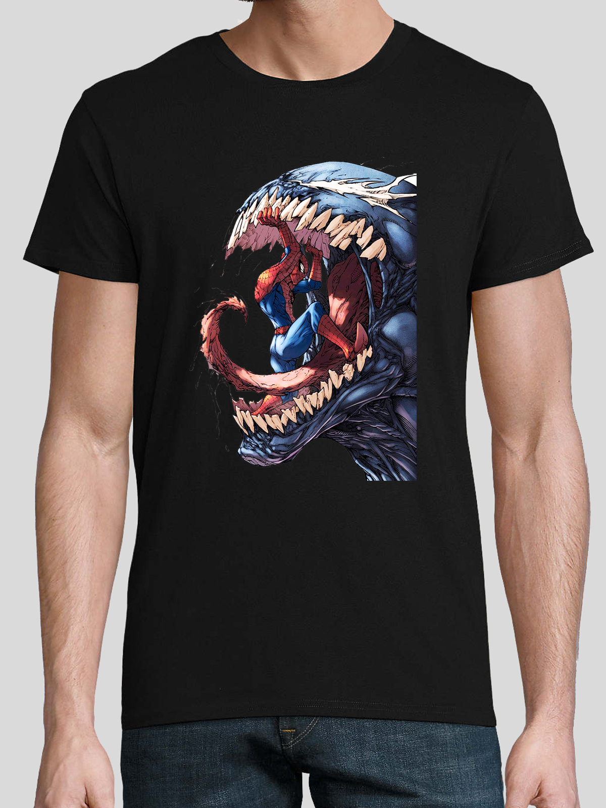 T-shirt "Venom vs Spiderman"
