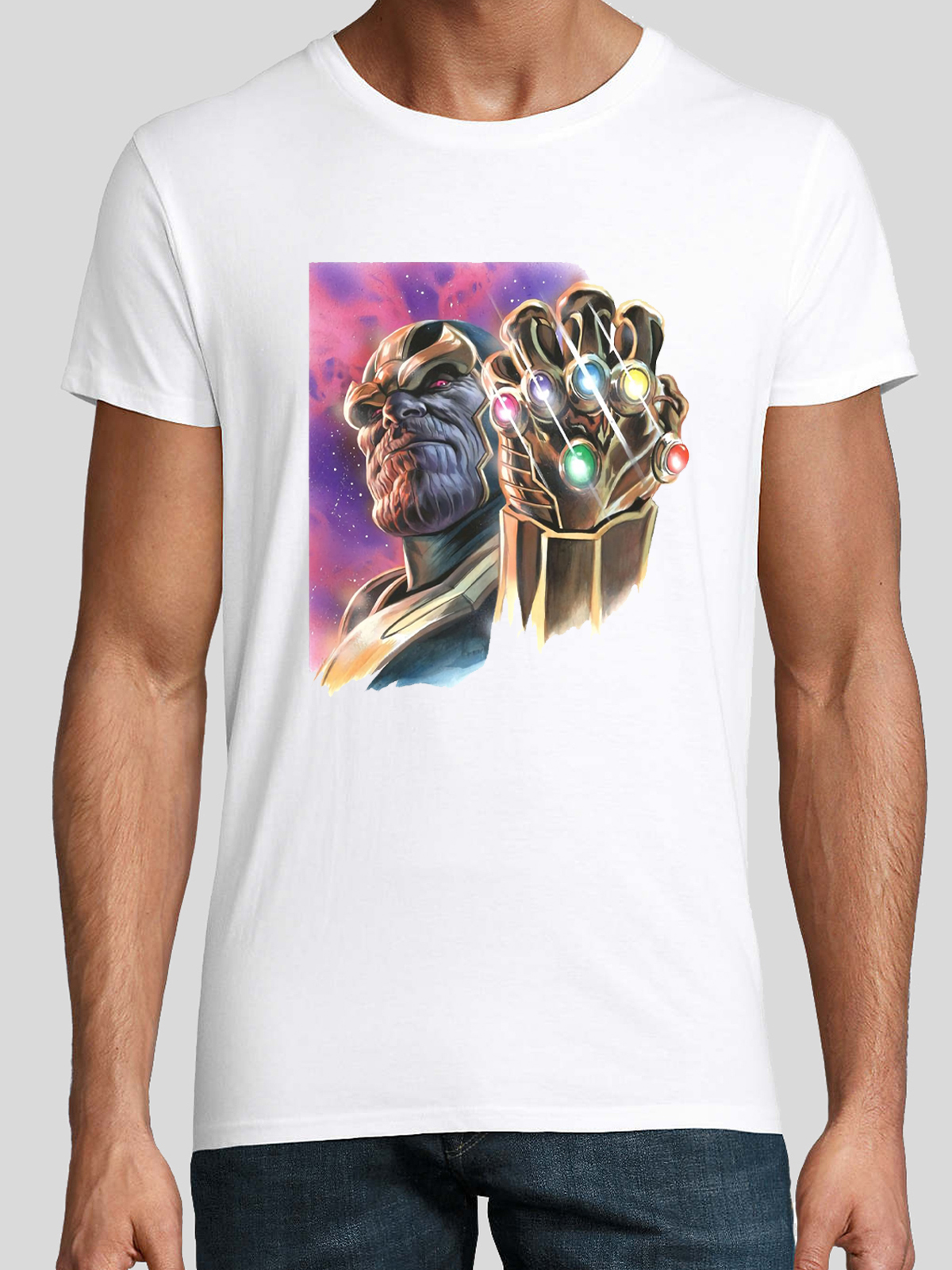 T-shirt "Thanos con guanto"