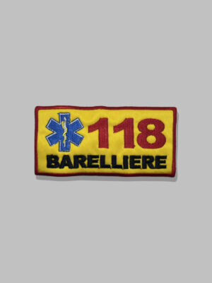 Patch ricamata "118 barelliere"