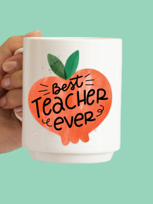 Tazza "Teacher mela"