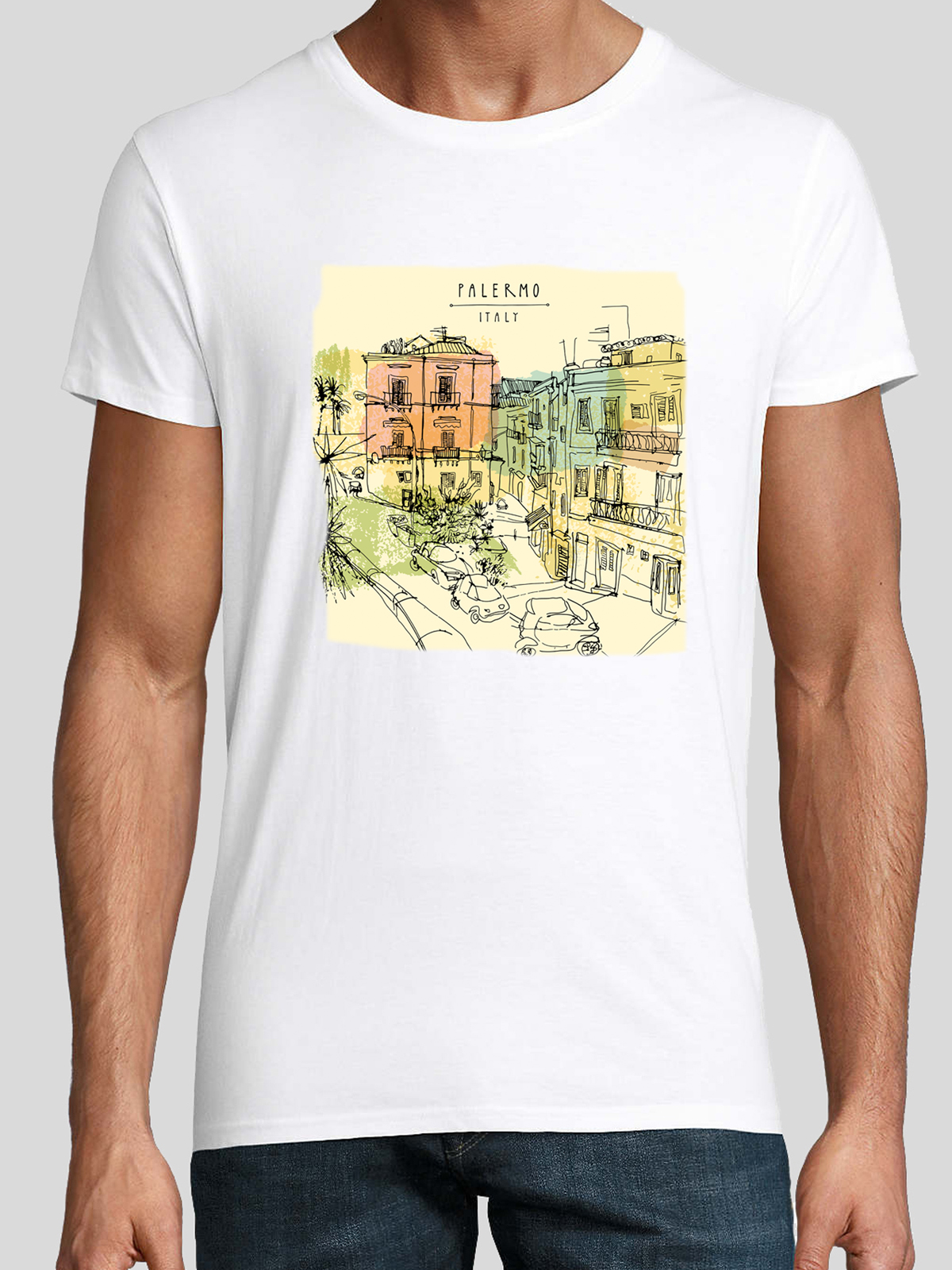 T-shirt "Palermo illustrazione"