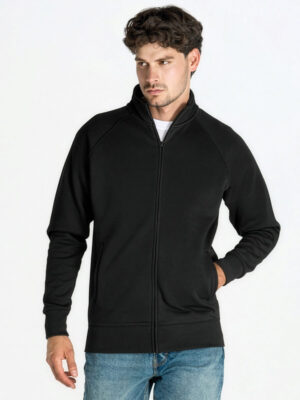 Felpa Unisex Zip Intera Jt