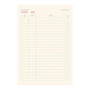 Blocco Mobile Agenda Borsello PB067PER