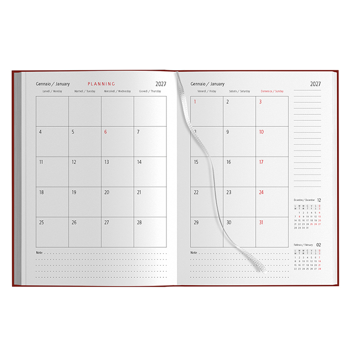 Blocco Fisso Agenda Giornaliera PB510